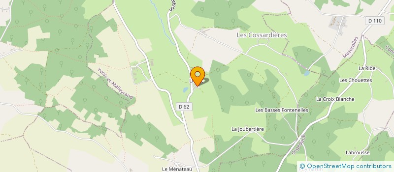 localisation de l'entreprise LIMALOU à YVRAC-ET-MALLEYRAND