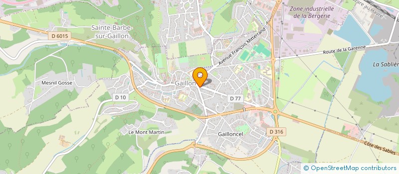 localisation de l'entreprise LIMAN à GAILLON