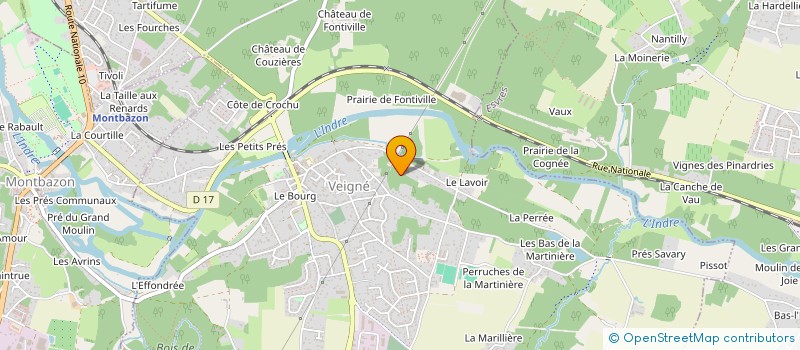 localisation de l'entreprise LIMAN à VEIGNE
