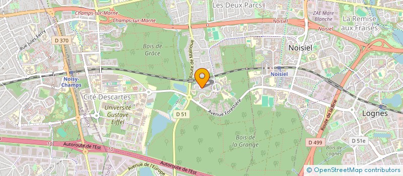 localisation de l'entreprise LIMANCO  CHAMPS-SUR-MARNE