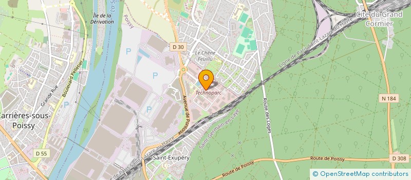 localisation de l'entreprise LIMANDI - SECURITY à POISSY