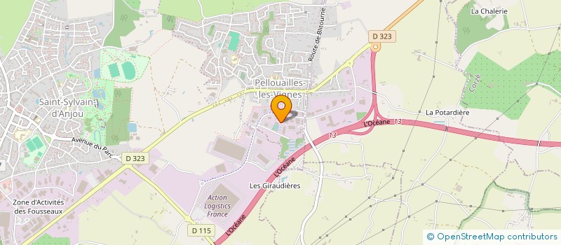 localisation de l'entreprise LIMANI  VERRIERES-EN-ANJOU