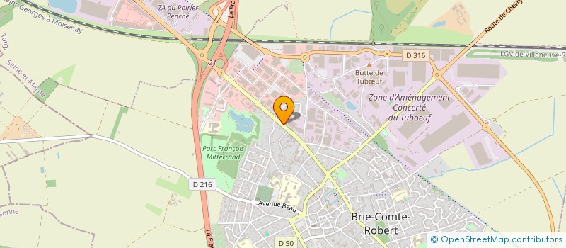 localisation de l'entreprise LIMANI  BRIE-COMTE-ROBERT