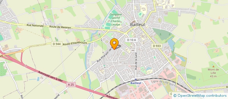 localisation de l'entreprise LIMANI à BAILLEUL