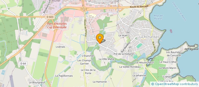 localisation de l'entreprise LIMASAEL  LA RICHARDAIS