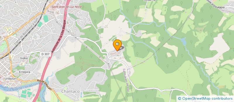 localisation de l'entreprise LIMASOLI  SAINT-JEAN-DE-LUZ