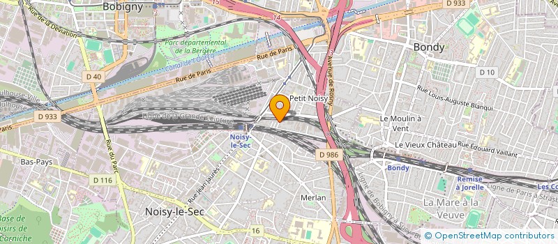 localisation de l'entreprise LIMASS à NOISY-LE-SEC