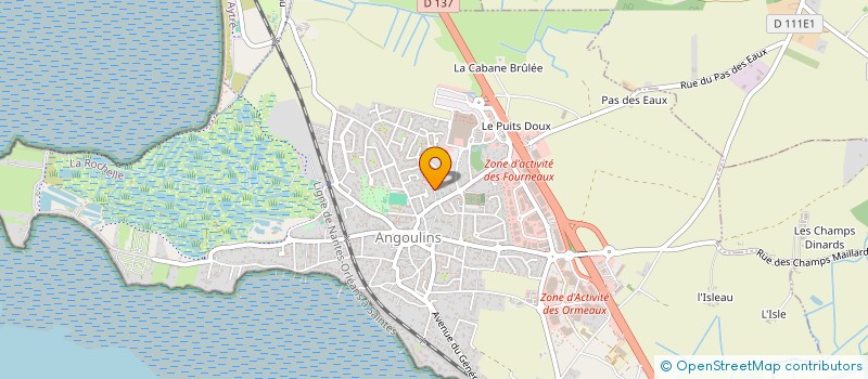 localisation de l'entreprise LIMAT  ANGOULINS