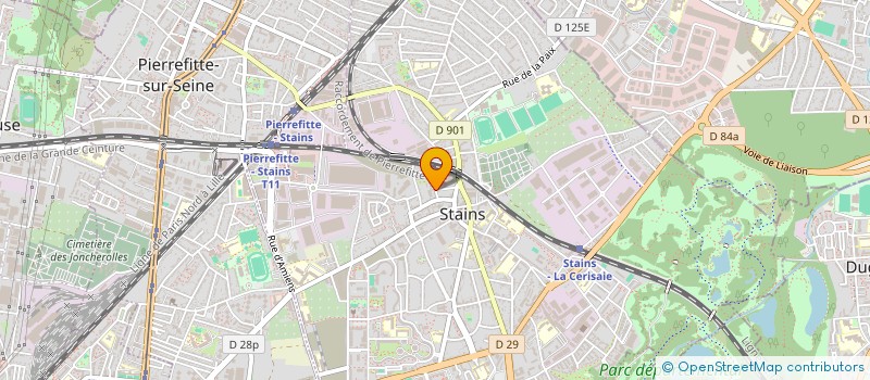 localisation de l'entreprise LIMAT EXPRESS SARL à STAINS