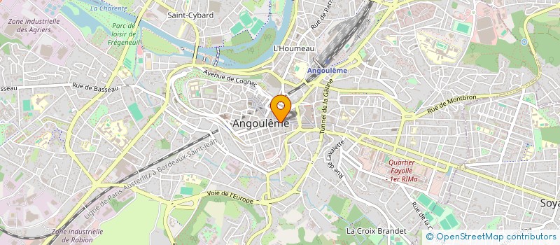 localisation de l'entreprise LIMAVIK  ANGOULEME
