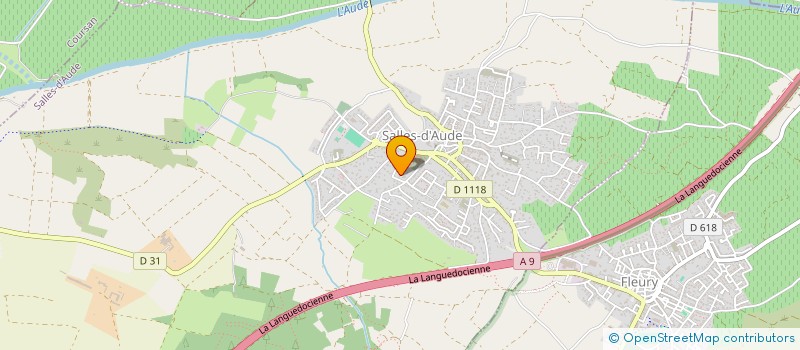 localisation de l'entreprise LIMAX  SALLES-D'AUDE