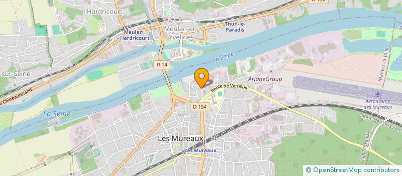 localisation de l'entreprise LIMAY PNEU SERVICE DE L OUEST à LES MUREAUX