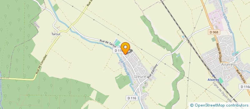 localisation de l'entreprise LIMBARDET TOITURE RENOVATION  IZEURE