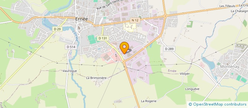 localisation de l'entreprise LIMBERGERE à SAINT-DENIS-DE-GASTINES