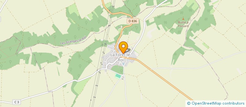 localisation de l'entreprise LIMBERGERE RENOVATION STEPHANE  LA FORET-LE-ROI