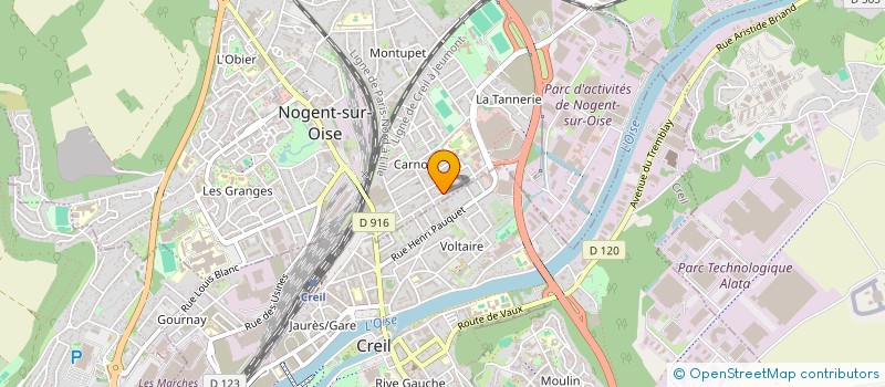 localisation de l'entreprise LIMBERT BROTHERS  NOGENT-SUR-OISE