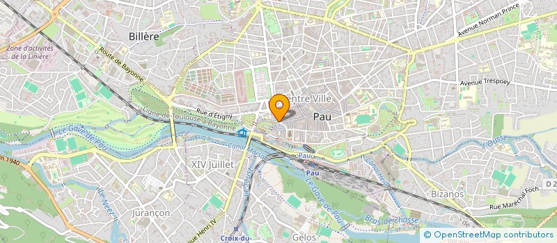 localisation de l'entreprise LIMBUS à PAU