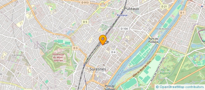 localisation de l'entreprise LIMCAR à SURESNES