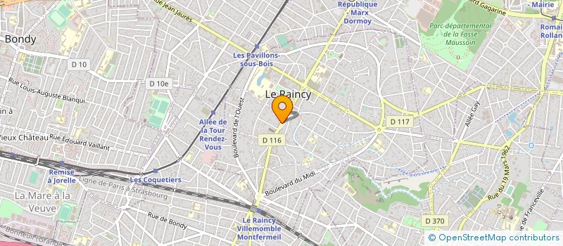 localisation de l'entreprise LIME DE MYR à LE RAINCY
