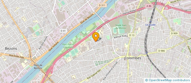 localisation de l'entreprise LIMEC - EXPRESS à COLOMBES
