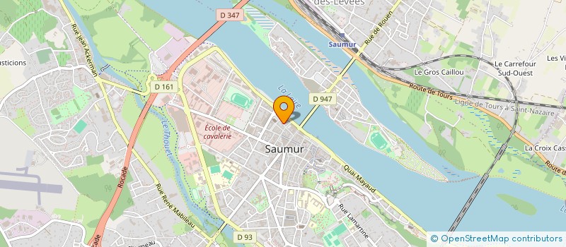localisation de l'entreprise LIMEDATA  SAUMUR