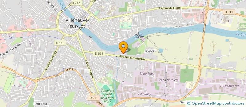 localisation de l'entreprise LIMES ET FILS à VILLENEUVE-SUR-LOT