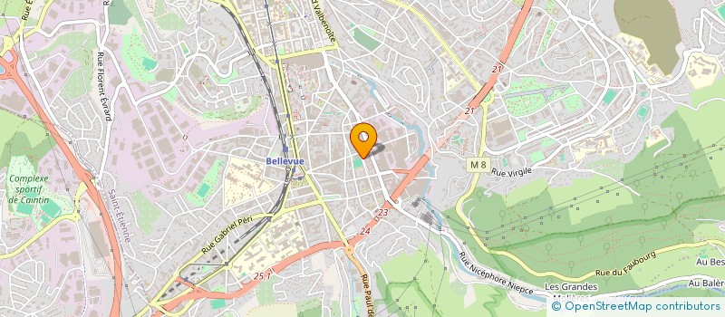 localisation de l'entreprise LIMEYA  SAINT-ETIENNE