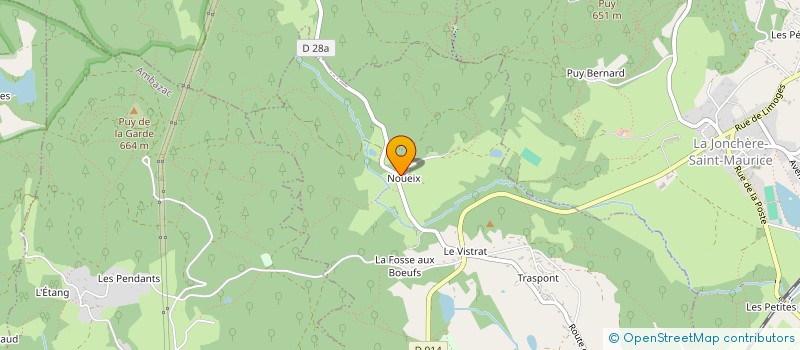 localisation de l'entreprise LIMFRUITS  SAINT-LAURENT-LES-EGLISES