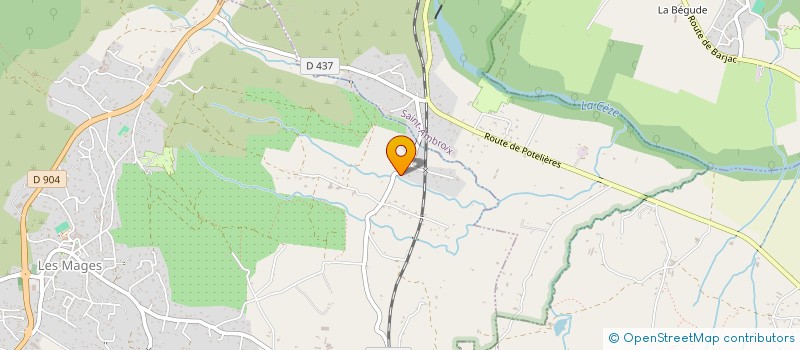 localisation de l'entreprise LIMI INVEST  SAINT-MAURICE-DE-CAZEVIEILLE