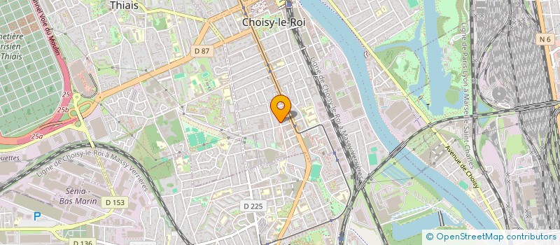 localisation de l'entreprise LIMIA 50 à CHOISY-LE-ROI
