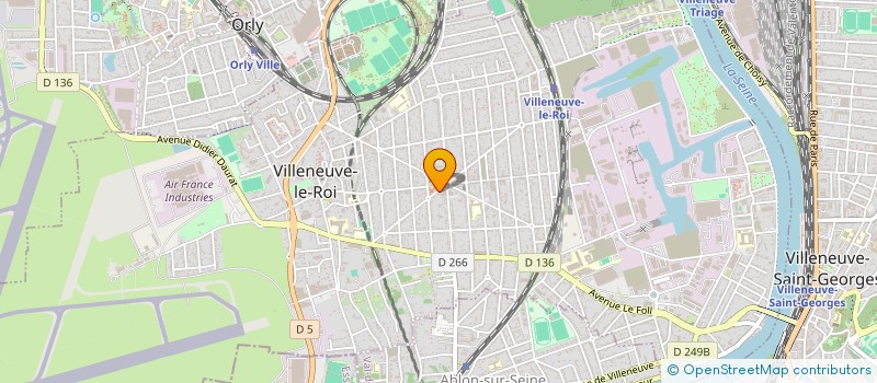 localisation de l'entreprise LIMIERYS  VILLENEUVE-LE-ROI