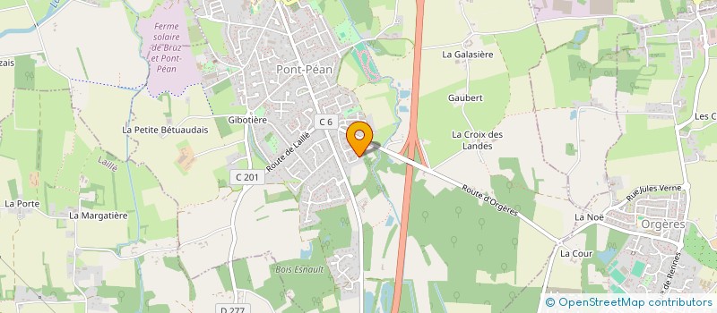 localisation de l'entreprise LIMIKA  PONT-PEAN