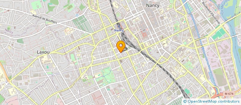 localisation de l'entreprise LIMINAL CLUB  NANCY