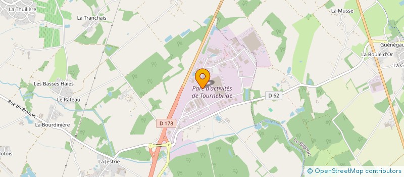 localisation de l'entreprise LIMIT.0  LA CHEVROLIERE