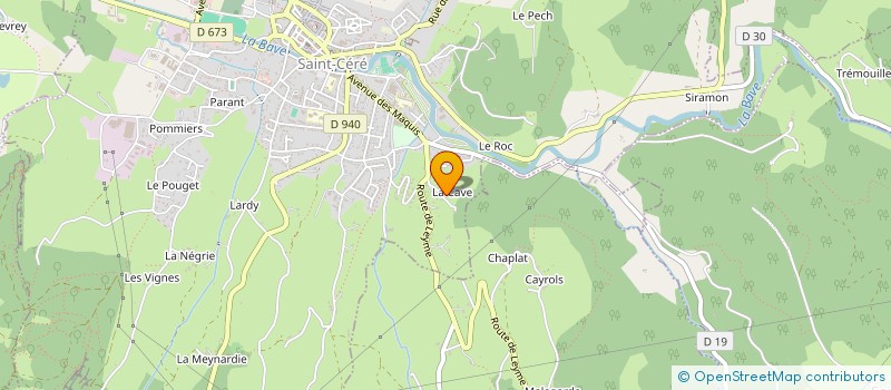 localisation de l'entreprise LIMITE SYMPATHIQUE  LATOUILLE-LENTILLAC