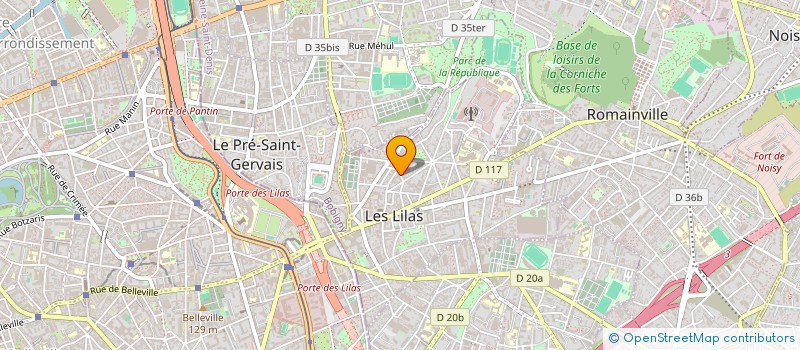 localisation de l'entreprise LIMITEDUNLIMITED à LES LILAS