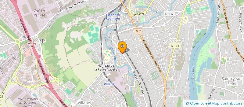 localisation de l'entreprise LIMITLESS DREAM à CORBEIL-ESSONNES