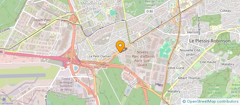 localisation de l'entreprise LIMITLESS INGENIERIE à CLAMART