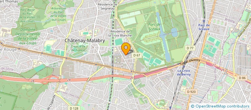localisation de l'entreprise LIMITLESS SPORTS AGENCY à CHATENAY-MALABRY