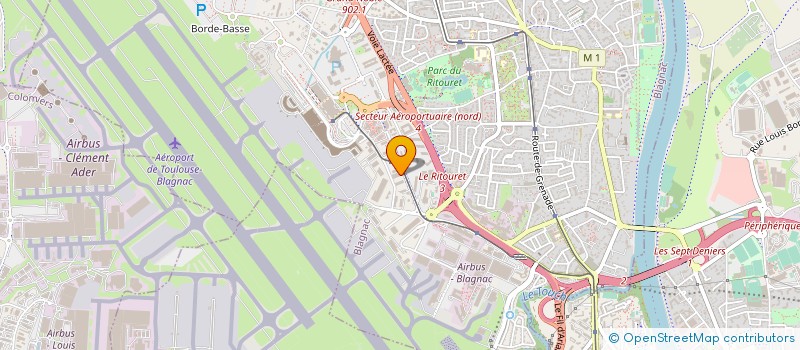 localisation de l'entreprise LIMITSTOCK  BLAGNAC