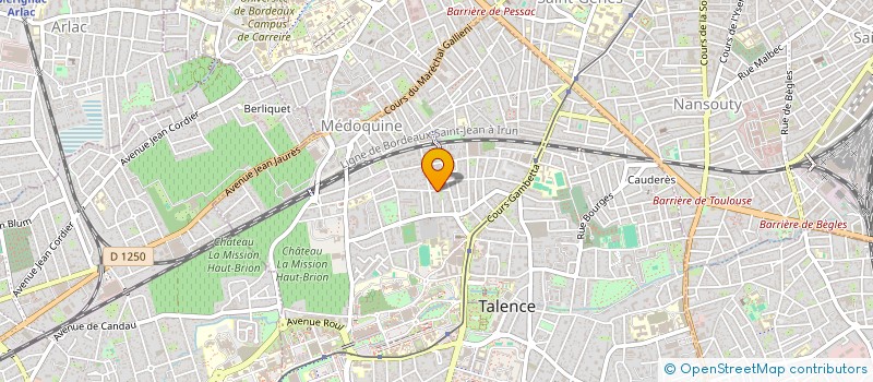 localisation de l'entreprise LIMMO  TALENCE