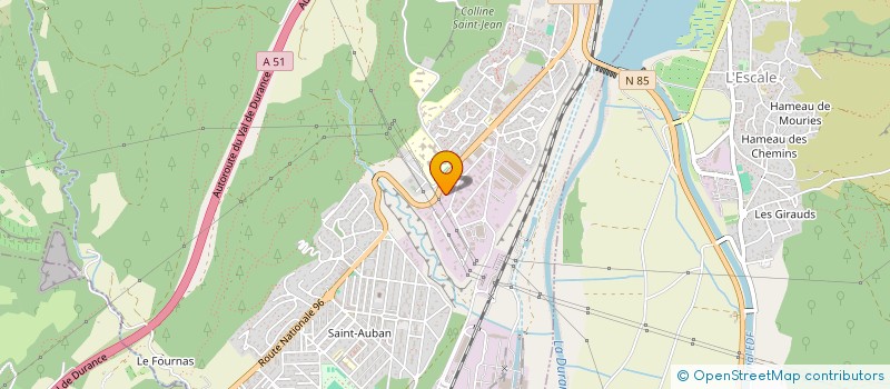 localisation de l'entreprise LIMMO  CHATEAU-ARNOUX-SAINT-AUBAN