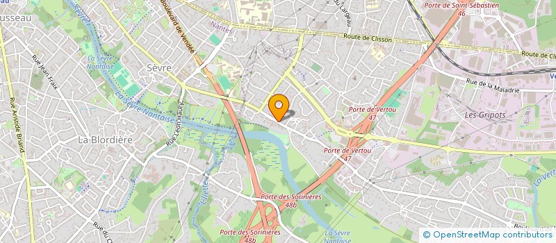 localisation de l'entreprise LIMMO  VERTOU