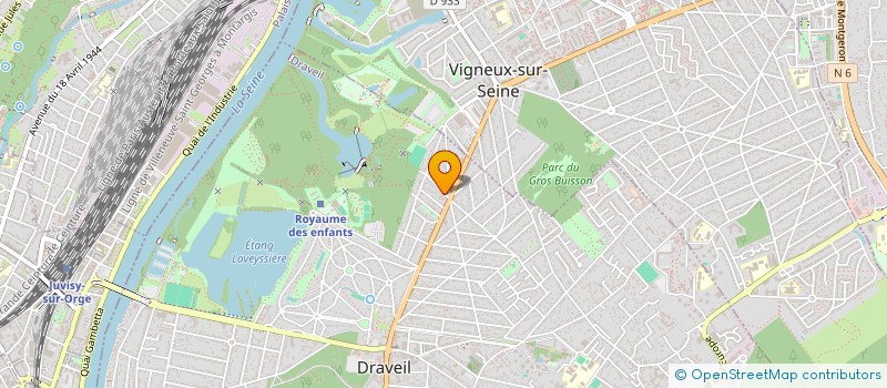 localisation de l'entreprise LIMMOBILIER à DRAVEIL