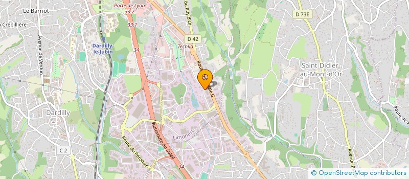 localisation de l'entreprise LIMO  LIMONEST