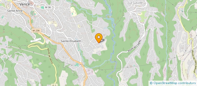 localisation de l'entreprise LIMO  VENCE