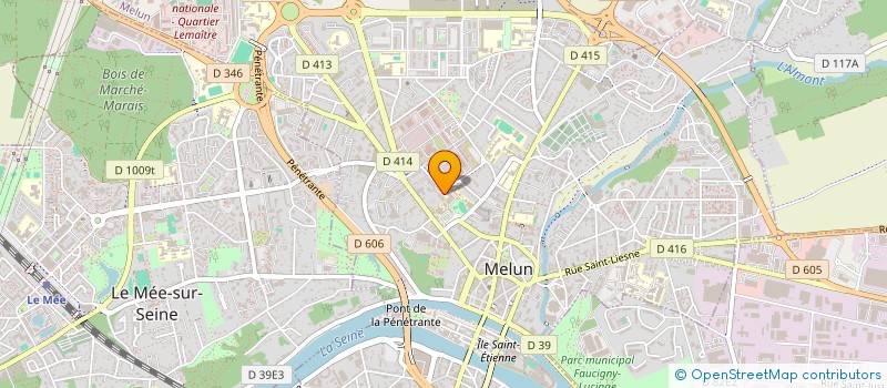 localisation de l'entreprise LIMO PATRIMOINE à MELUN