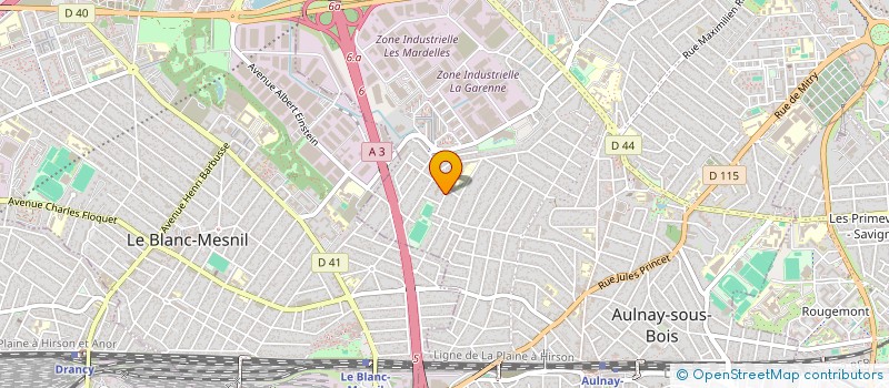 localisation de l'entreprise LIMO' ZEN CHAUFFEUR PRIVE à AULNAY-SOUS-BOIS