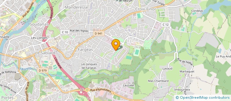 localisation de l'entreprise LIMOCARS à PANAZOL