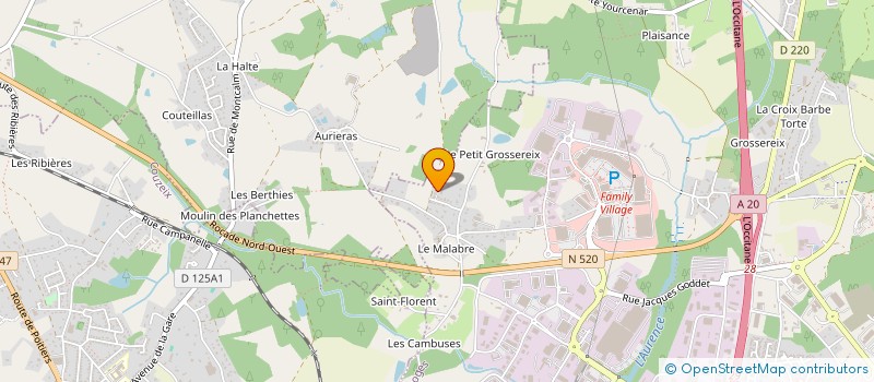 localisation de l'entreprise LIMOGES FIGHT ACADEMY à LIMOGES